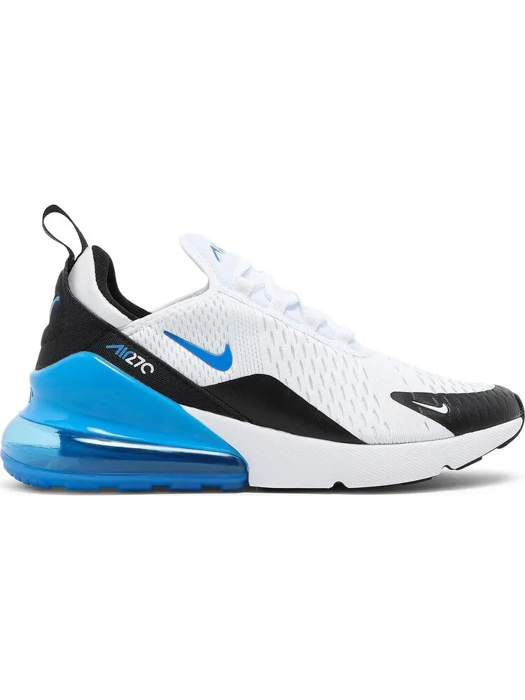 Кроссовки Nike Air Max 270 GS 'White Signal Blue' — изображение 1 из 8, белый