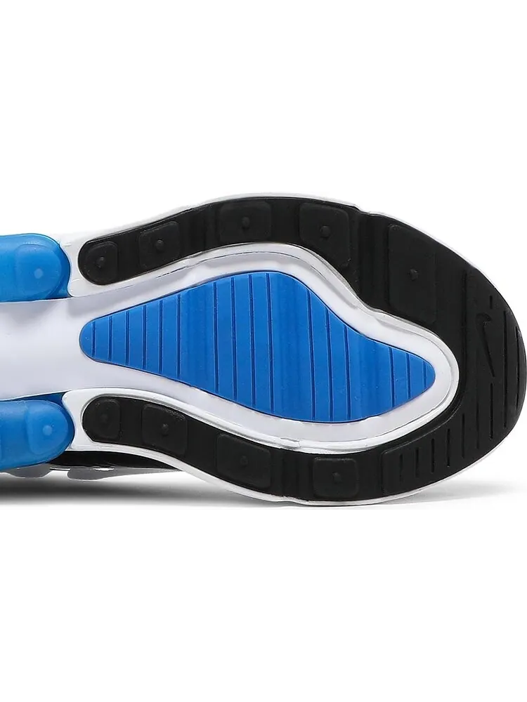 Кроссовки Nike Air Max 270 GS 'White Signal Blue' — изображение 5 из 8, белый