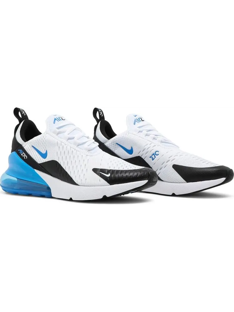 Кроссовки Nike Air Max 270 GS 'White Signal Blue' — изображение 8 из 8, белый