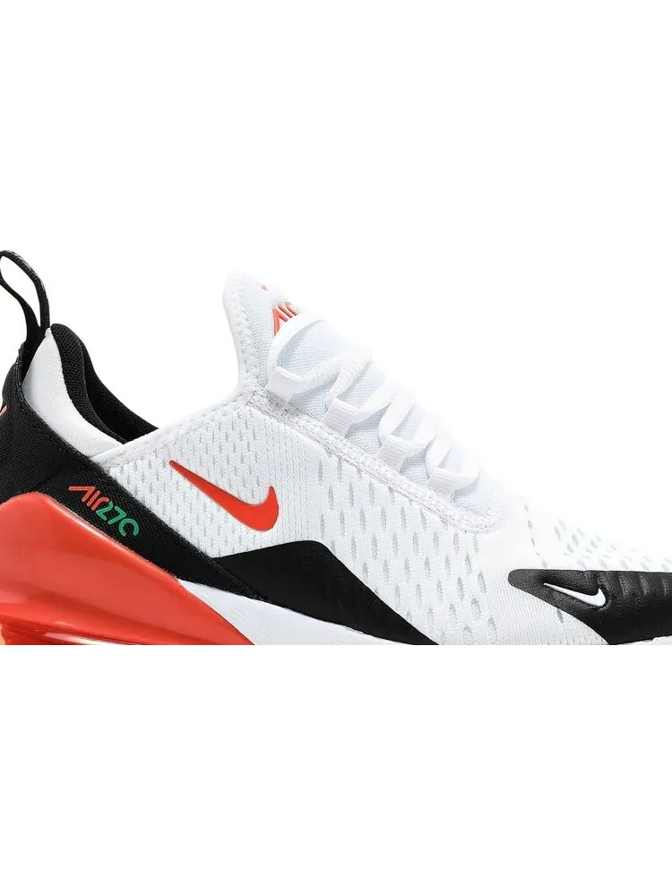 Кроссовки Nike Air Max 270 GS 'White Turf Orange' — изображение 2 из 8, белый