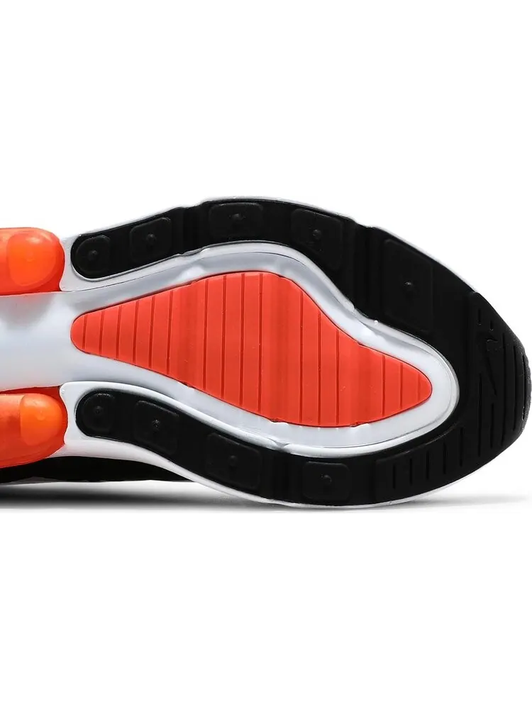 Кроссовки Nike Air Max 270 GS 'White Turf Orange' — изображение 5 из 8, белый