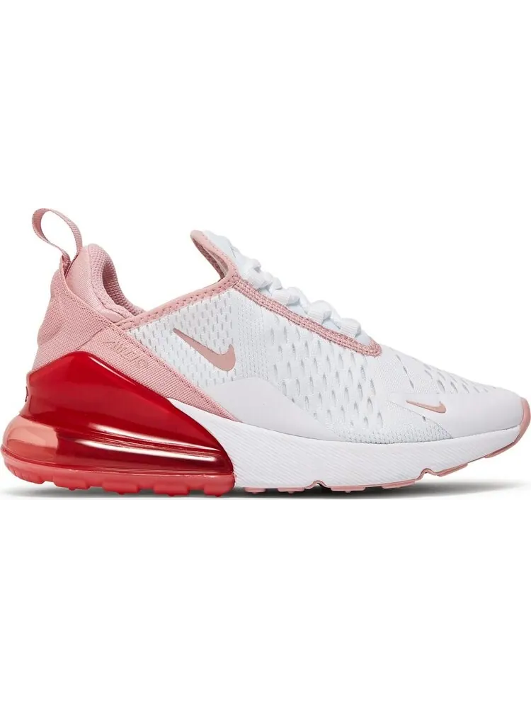 Кроссовки Nike Air Max 270 GS 'White Pink Glaze' — изображение 1 из 8, белый