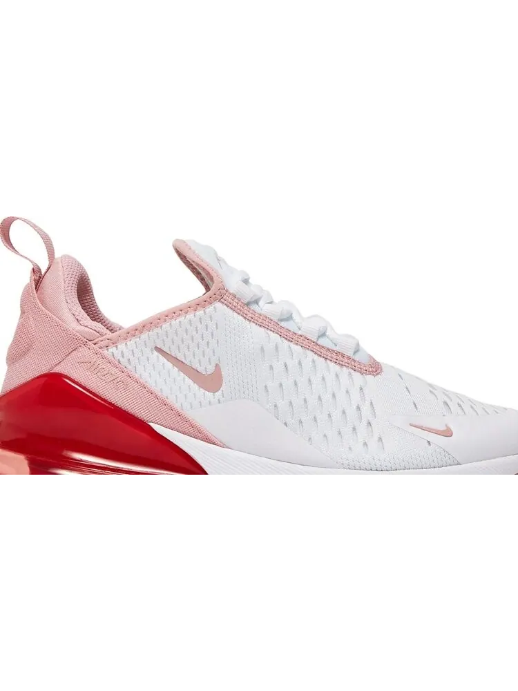 Кроссовки Nike Air Max 270 GS 'White Pink Glaze' — изображение 2 из 8, белый