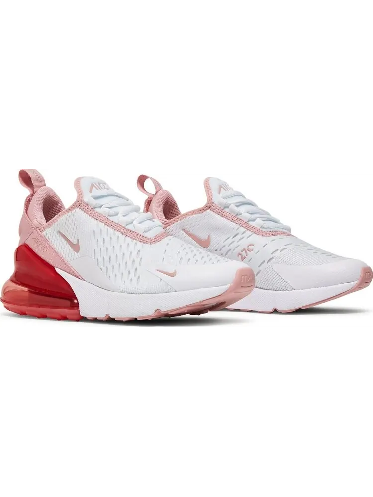 Кроссовки Nike Air Max 270 GS 'White Pink Glaze' — изображение 8 из 8, белый