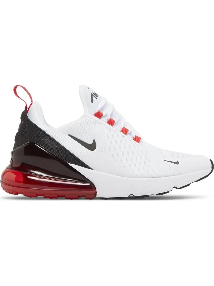 Кроссовки Nike Air Max 270 GS 'White Siren Red' — изображение 1 из 8, белый