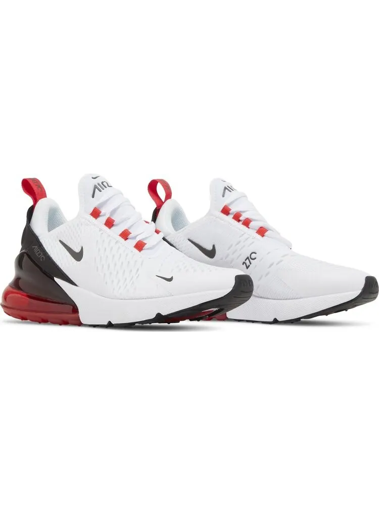Кроссовки Nike Air Max 270 GS 'White Siren Red' — изображение 8 из 8, белый