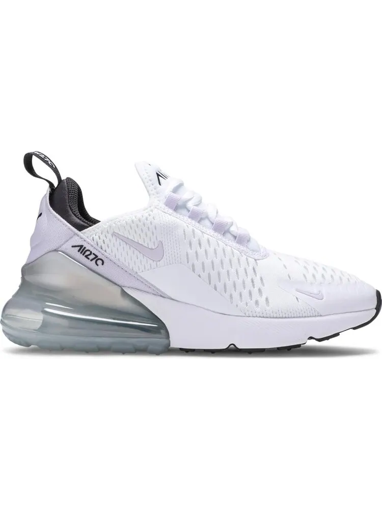 Кроссовки Nike Air Max 270 GS 'White Pure Violet' — изображение 1 из 8, белый