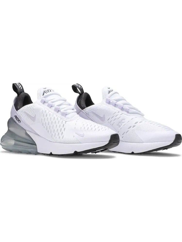 Кроссовки Nike Air Max 270 GS 'White Pure Violet' — изображение 8 из 8, белый
