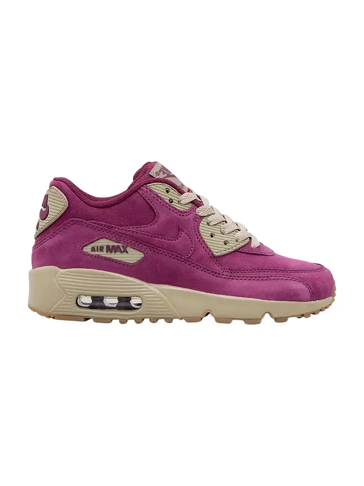 Кроссовки Nike Air Max 90 Winter Premium GS 'Bordeaux' — изображение 1 из 1, фиолетовый