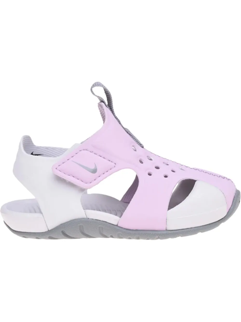Сандалии Nike Sunray Protect 2 TD Iced Lilac — изображение 1 из 1, лиловый/белый