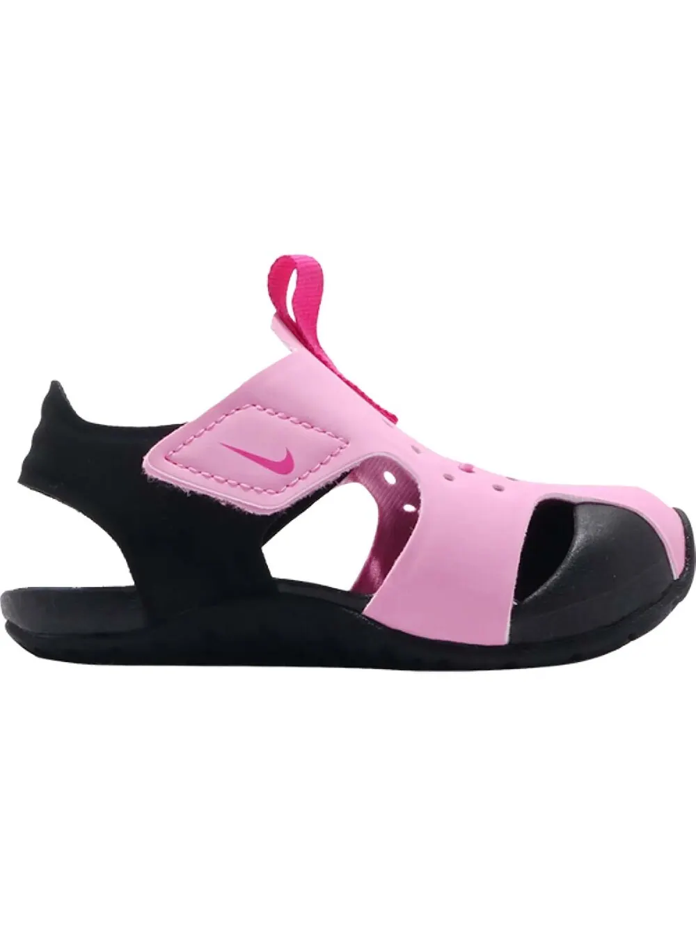 Сандалии Nike Sunray Protect 2 TD Psychic Pink — изображение 1 из 1, черный/розовый