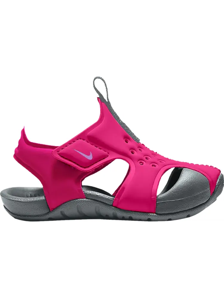 Сандалии Nike Sunray Protect 2 TD 'Hyper Pink Grey' — изображение 1 из 1, розовый