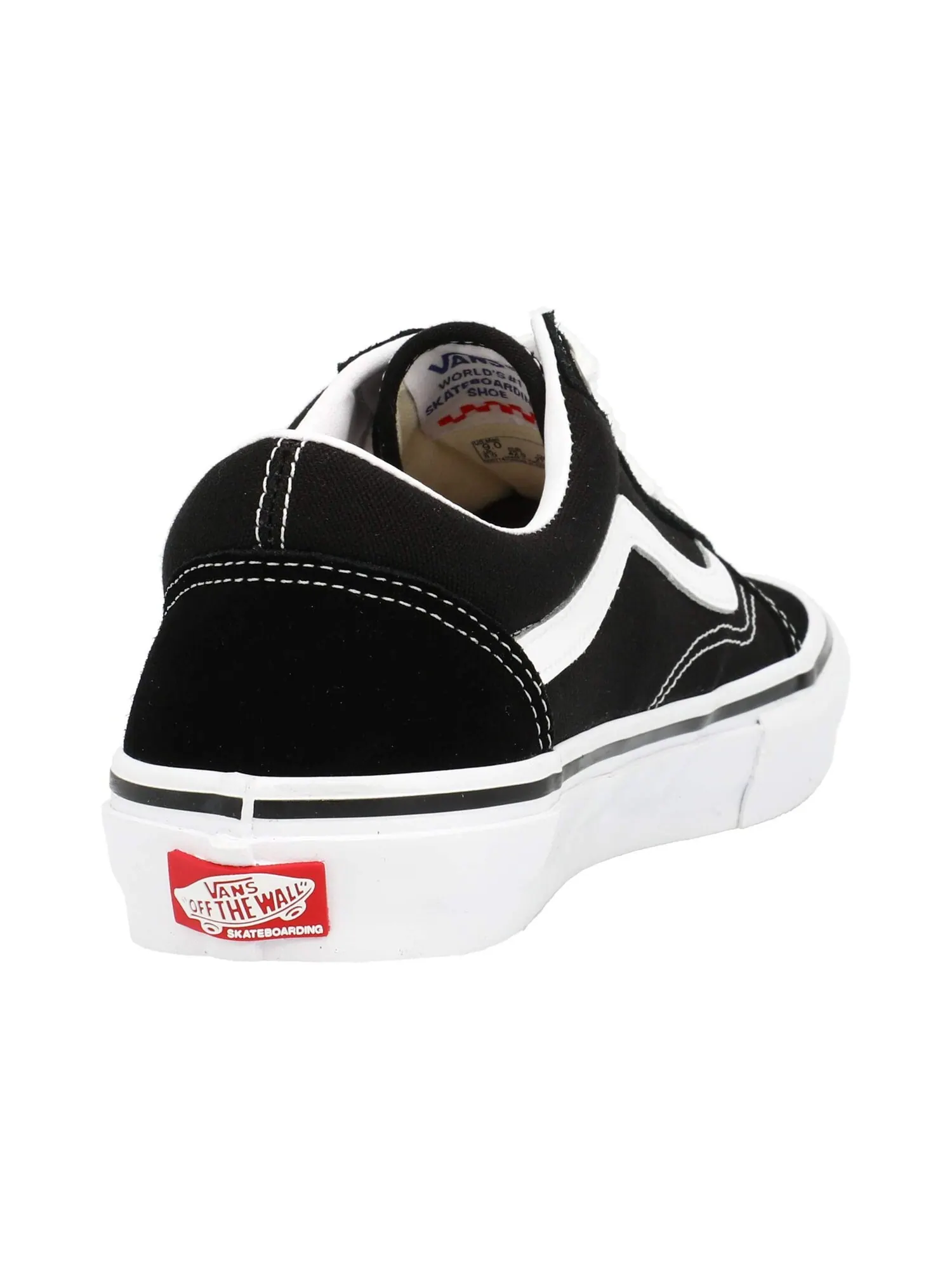 Кроссовки Skate Old Skool Vans — изображение 2 из 3, черный/белый