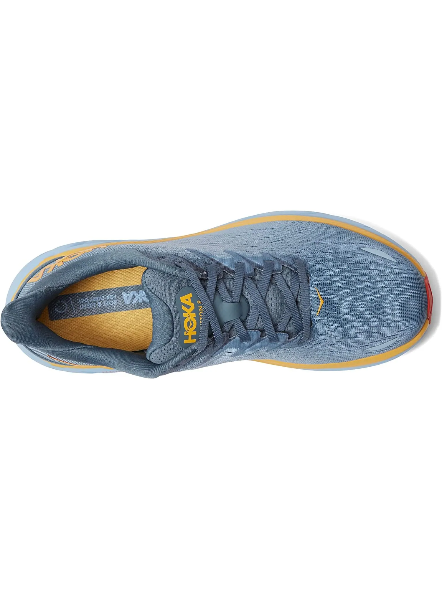 Кроссовки Clifton 8 Hoka, гоблин блю — изображение 1 из 5, синий