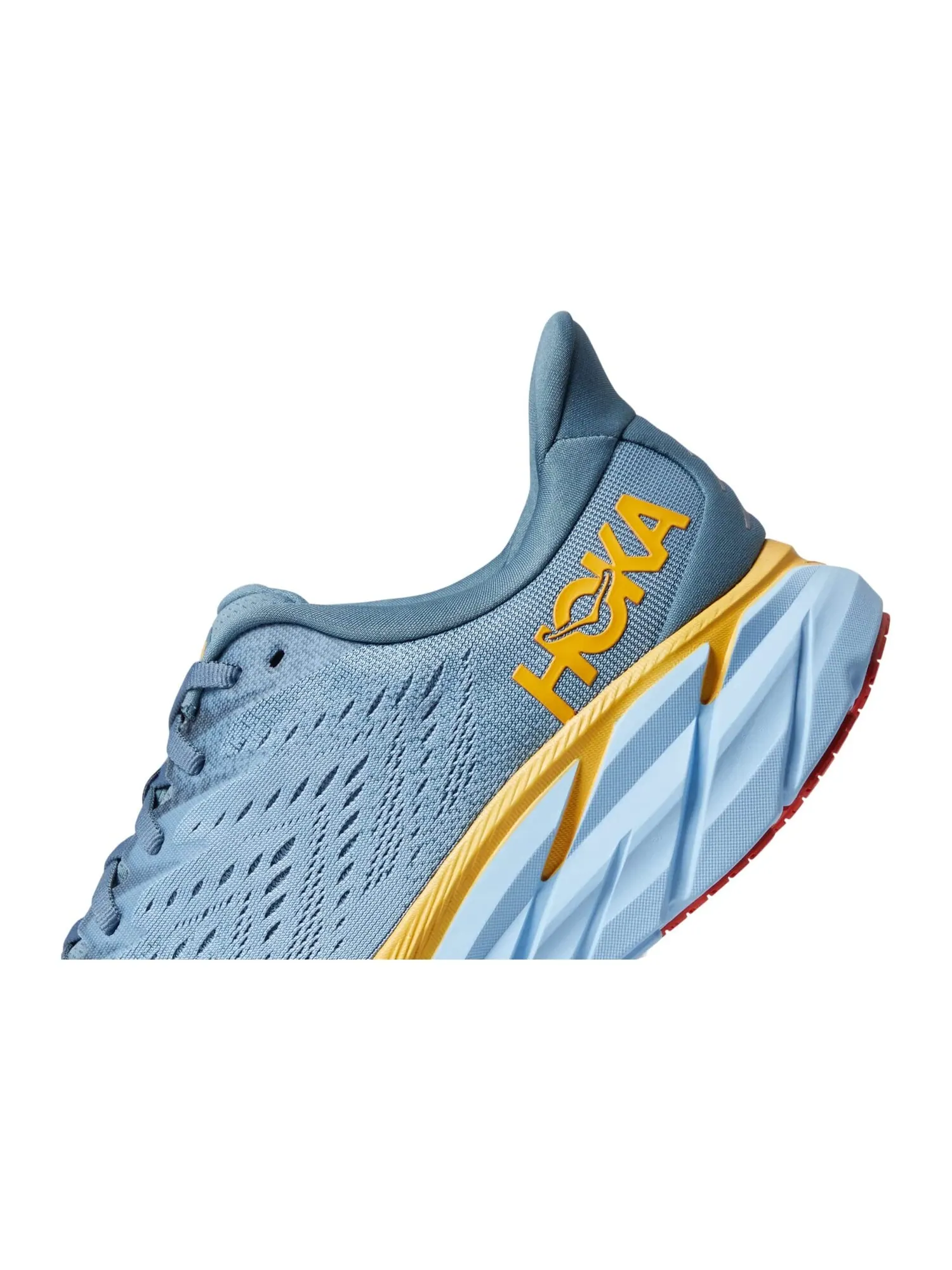 Кроссовки Clifton 8 Hoka, гоблин блю — изображение 4 из 5, синий