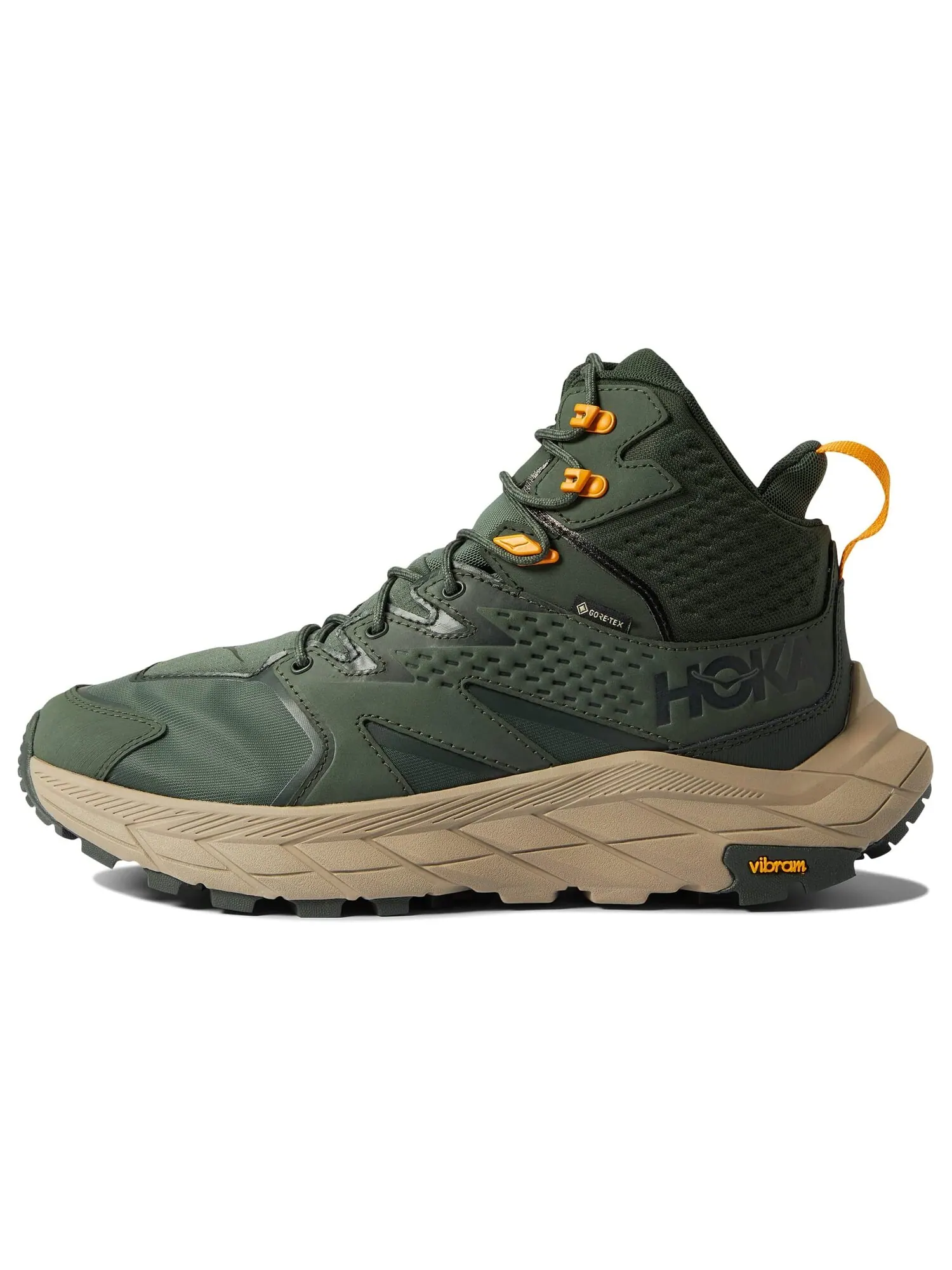 Кроссовки Anacapa Mid GORE-TEX Hoka, тимьян — изображение 1 из 3, желтый