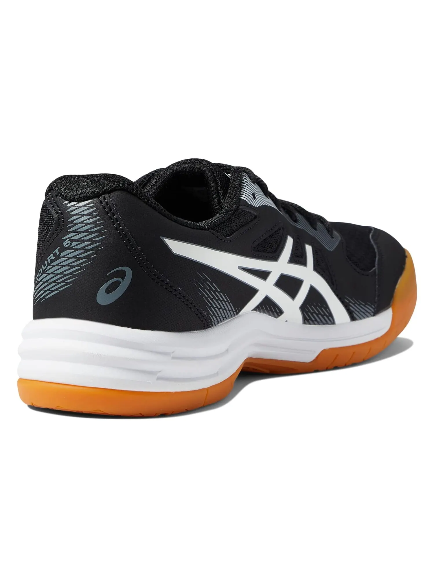 Кроссовки Upcourt 5 ASICS — изображение 5 из 6, черный/белый