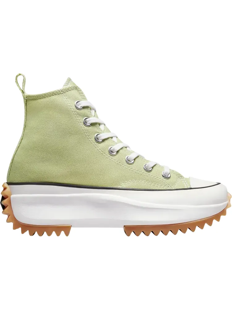 Кроссовки Converse Run Star Hike Platform High Seasonal Color - Olive Aura — изображение 1 из 1, зеленый