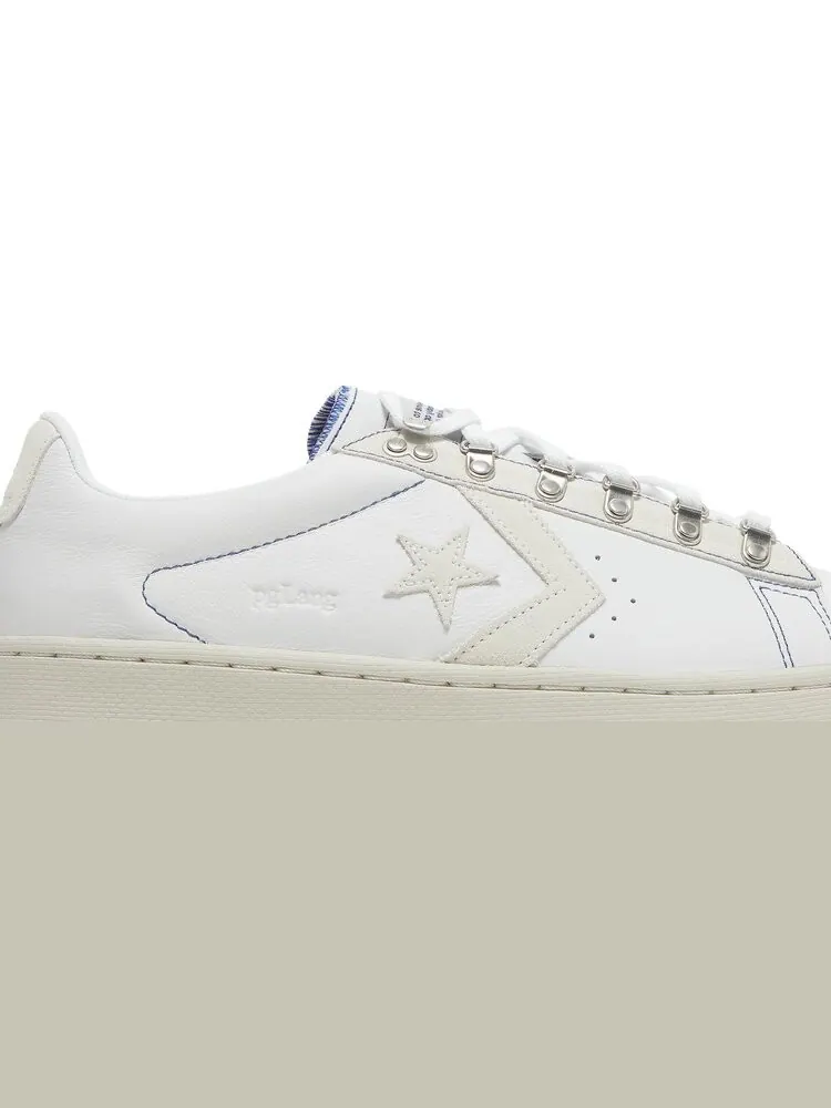 Кроссовки Converse pgLang x Pro Leather Low programleather — изображение 2 из 8, белый