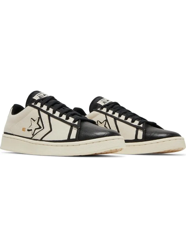Кроссовки Converse Joshua Vides x Pro Leather Made in Studio — изображение 8 из 8, бежевый