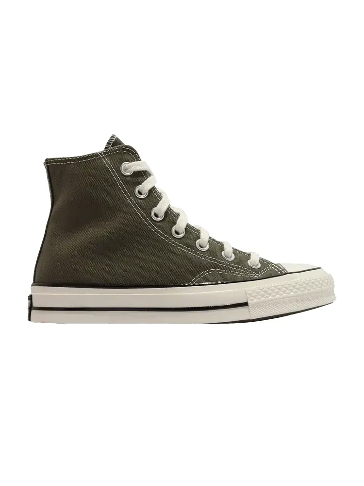 Кроссовки Converse Chuck 70 High 'Utility Green' — изображение 1 из 1, зеленый//черный