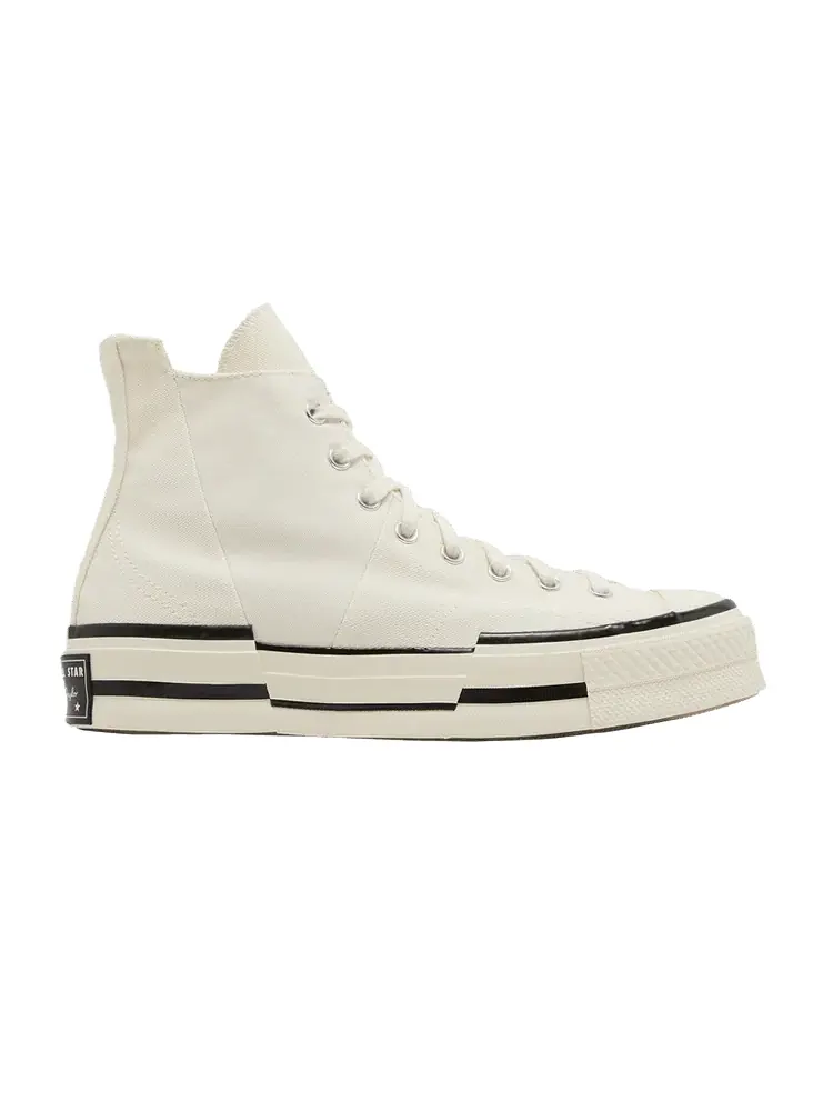 Кроссовки Converse Chuck 70 Plus High 'Egret' — изображение 1 из 1, черный