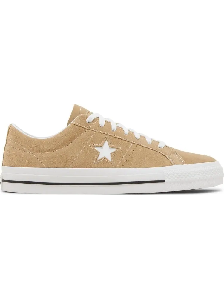 Кроссовки Converse One Star Pro Suede Low Nomad Khaki — изображение 1 из 8, загар