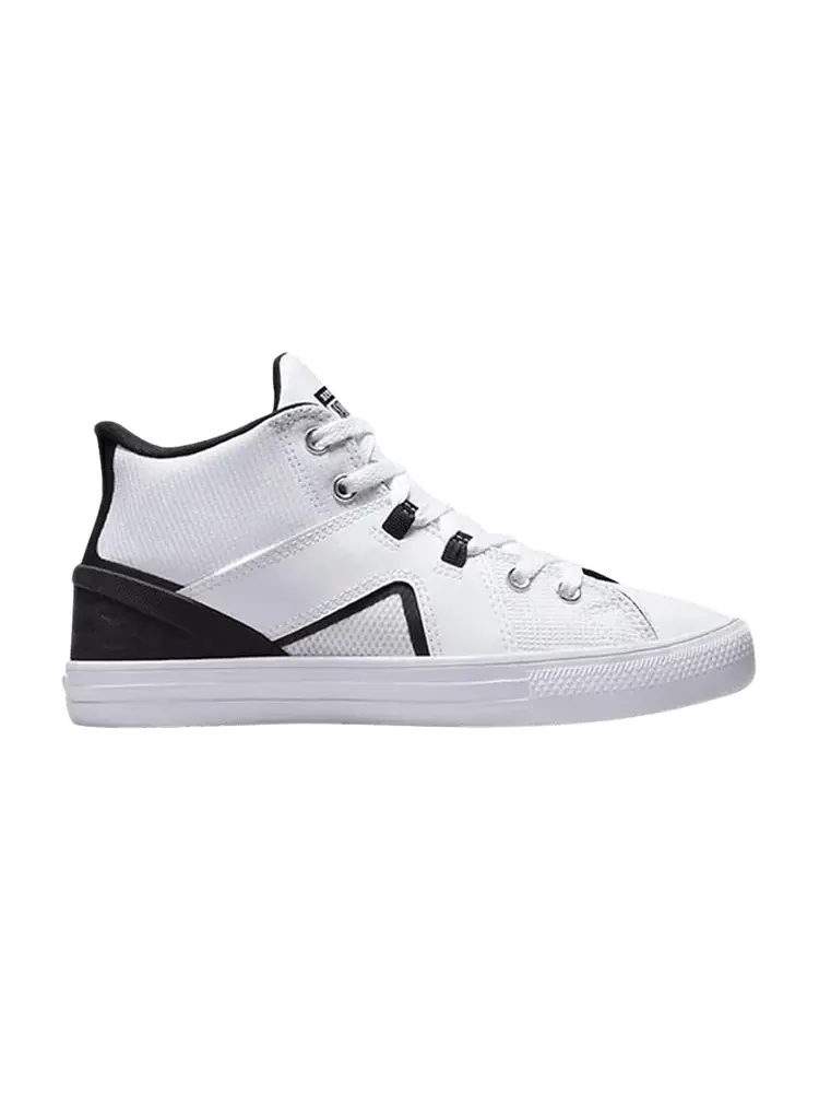 Кроссовки Converse Chuck Taylor All Star Flux Ultra Mid 'White Black' — изображение 1 из 1, белый/черный/белый