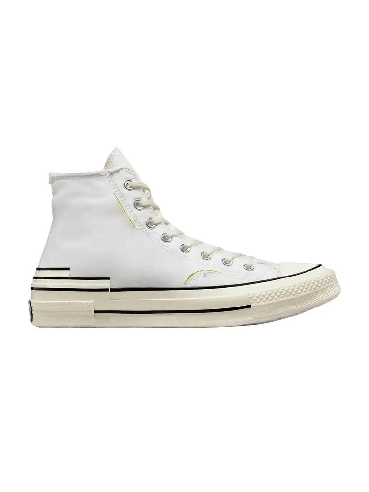 Кроссовки Converse Chuck 70 High 'Hacked Heel Edge Glow - White' — изображение 1 из 1, белый