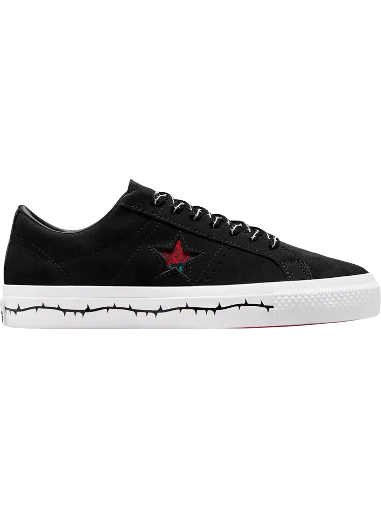 Кроссовки Converse One Star Pro Low Roses — изображение 1 из 1, черный