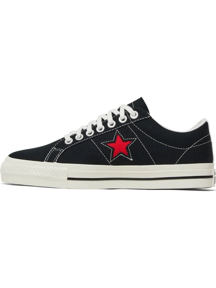 Кроссовки Converse Comme des Garçons Play x One Star Black White — изображение 3 из 8, черный
