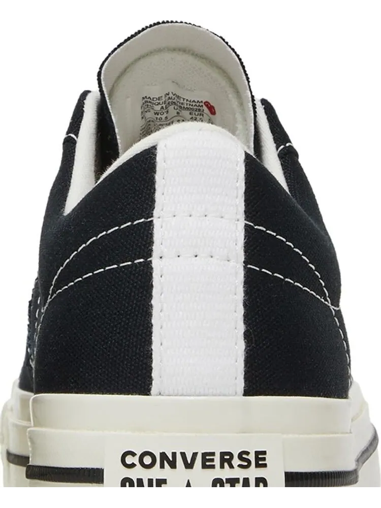Кроссовки Converse Comme des Garçons Play x One Star Black White — изображение 7 из 8, черный