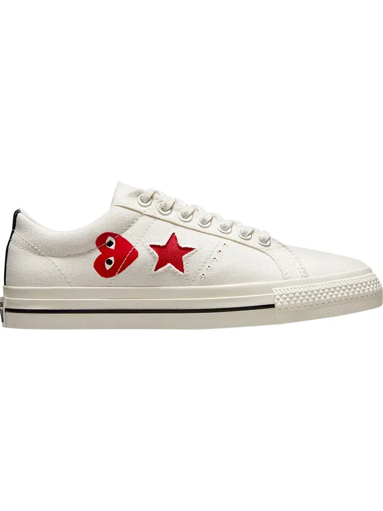 Кроссовки Converse Comme des Garçons Play x One Star Cloud Dancer — изображение 1 из 1, бежевый