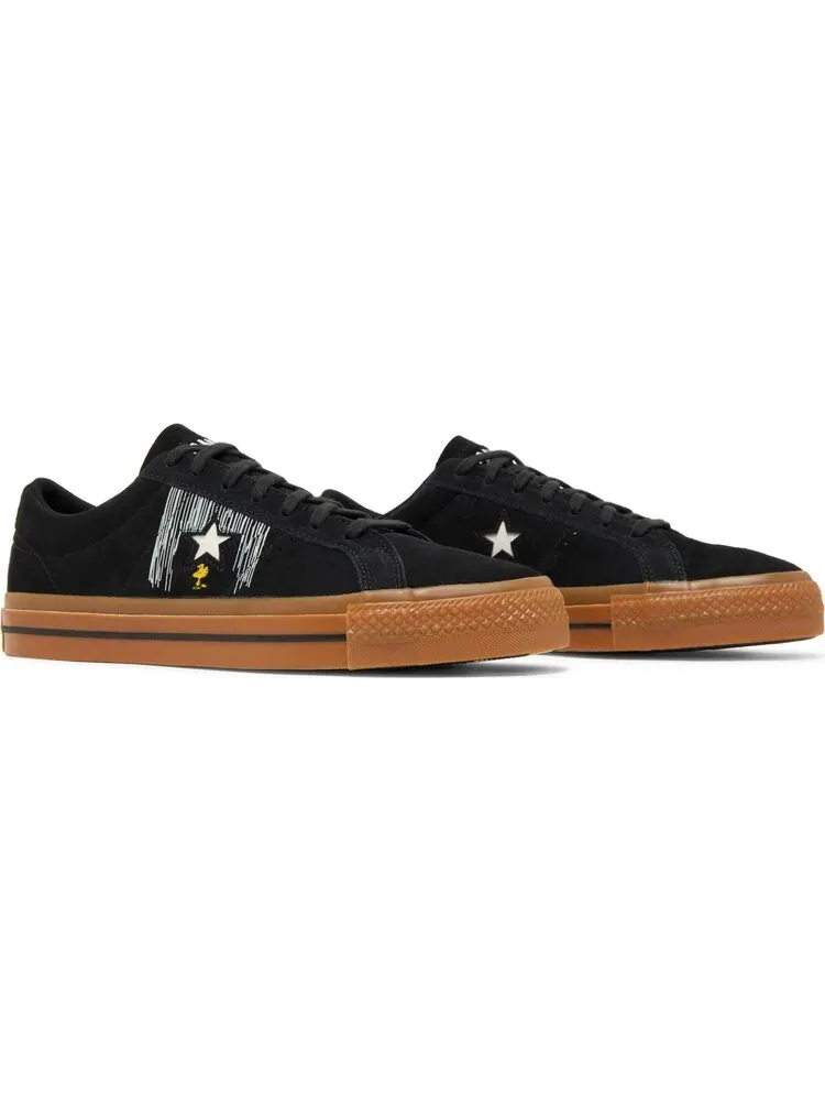 Кроссовки Converse Peanuts x One Star Low Snoopy and Woodstock — изображение 8 из 8, черный