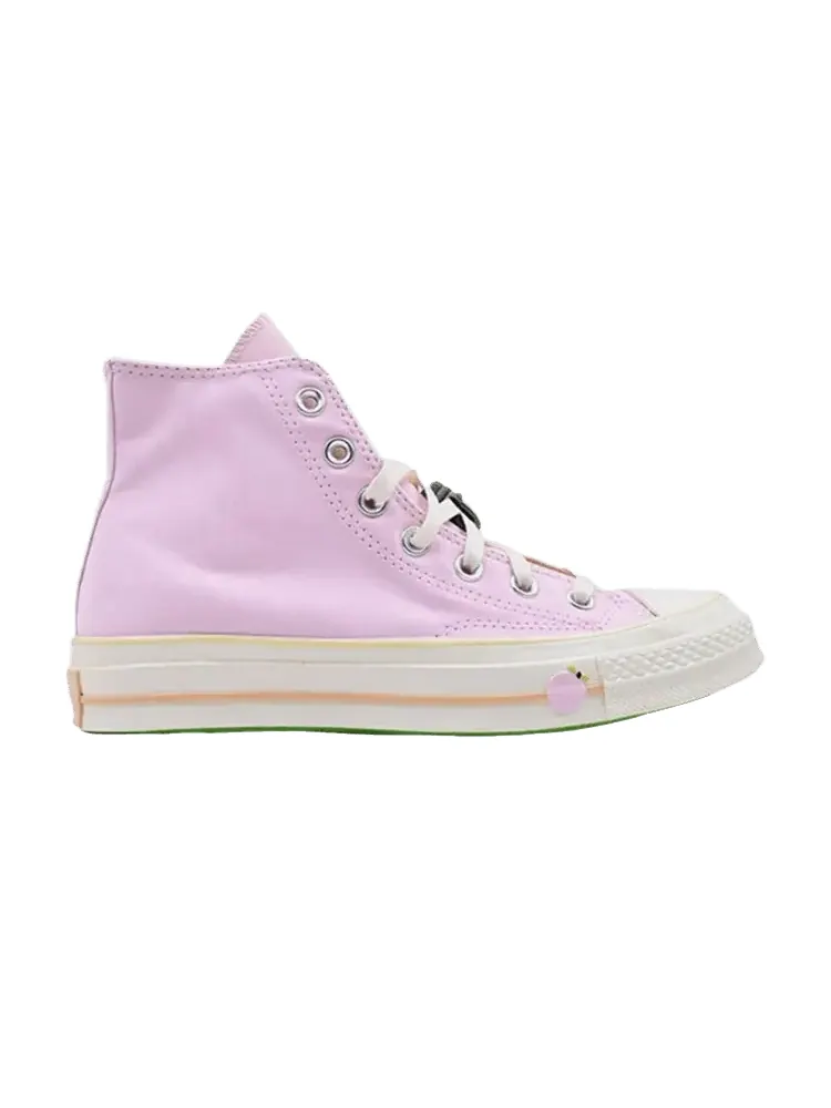 Кроссовки Converse Chuck 70 High 'Summer Fruits - Peach' — изображение 1 из 1, розовый/белый