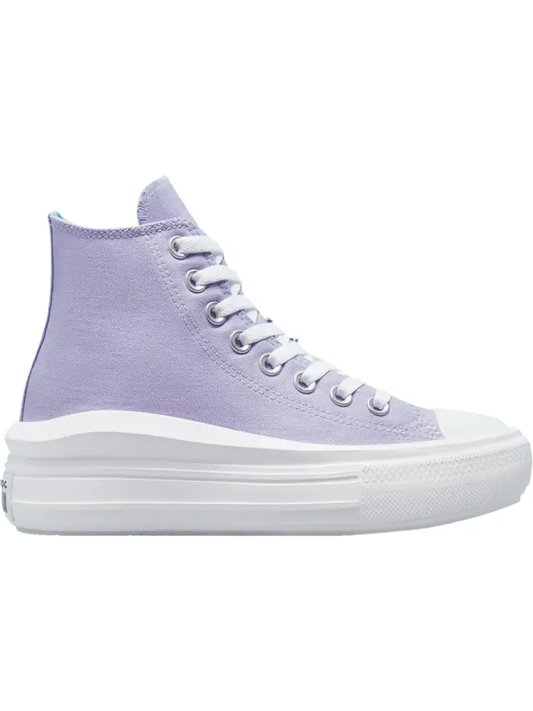 Кроссовки Converse Chuck Taylor All Star Move Platform High GS Gel Patch — изображение 1 из 1, фиолетовый