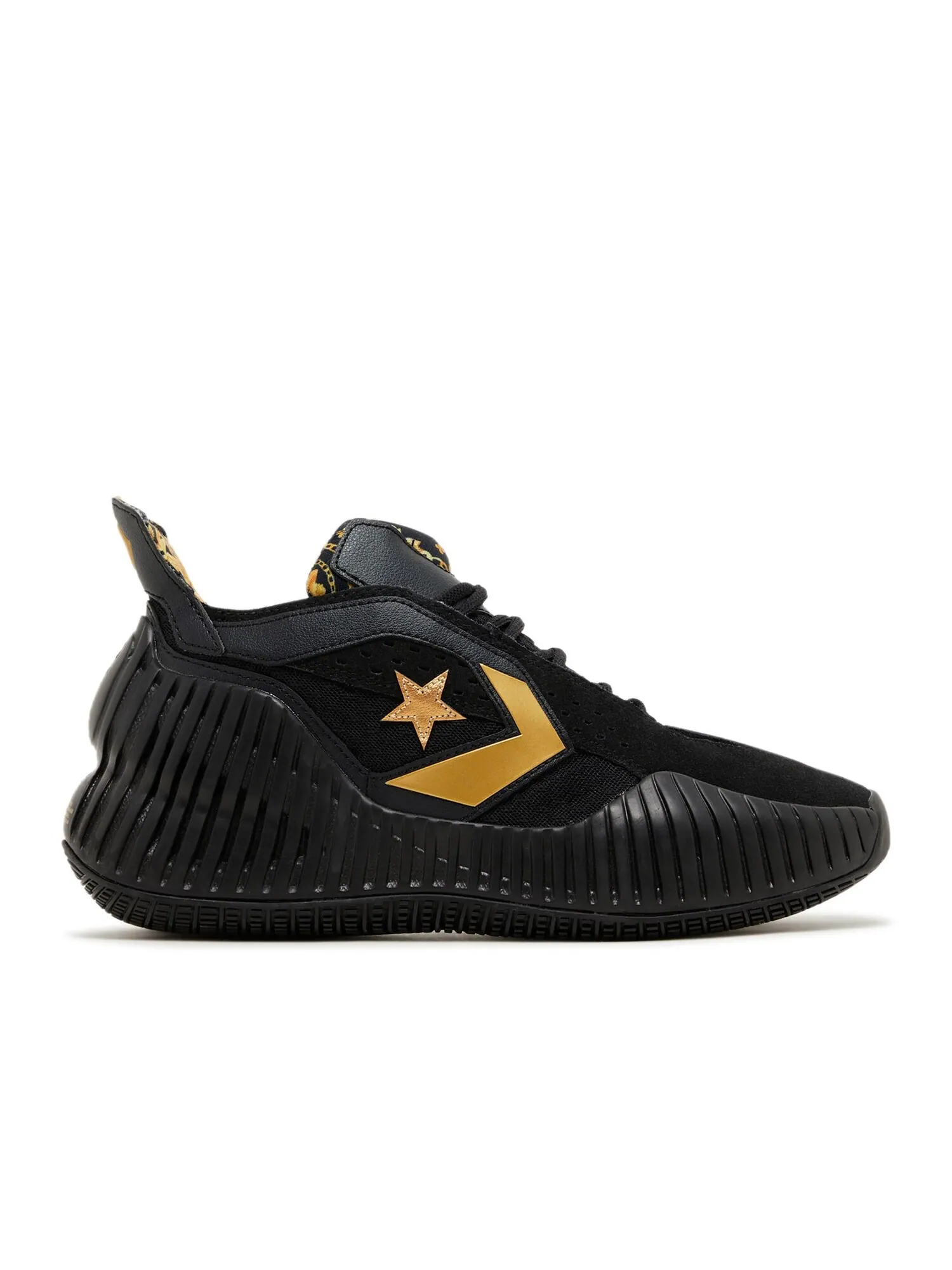 Кроссовки Converse All Star Bb Prototype Cx Mid 'Black Gold Baroque' — изображение 1 из 4, черный