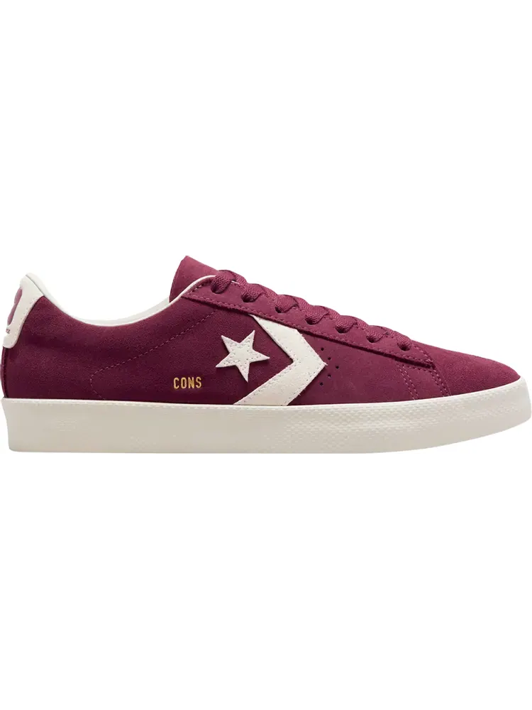 Кеды Converse CONS Pro Leather Vulc Pro Suede Low Cherry Vision — изображение 1 из 1, красный