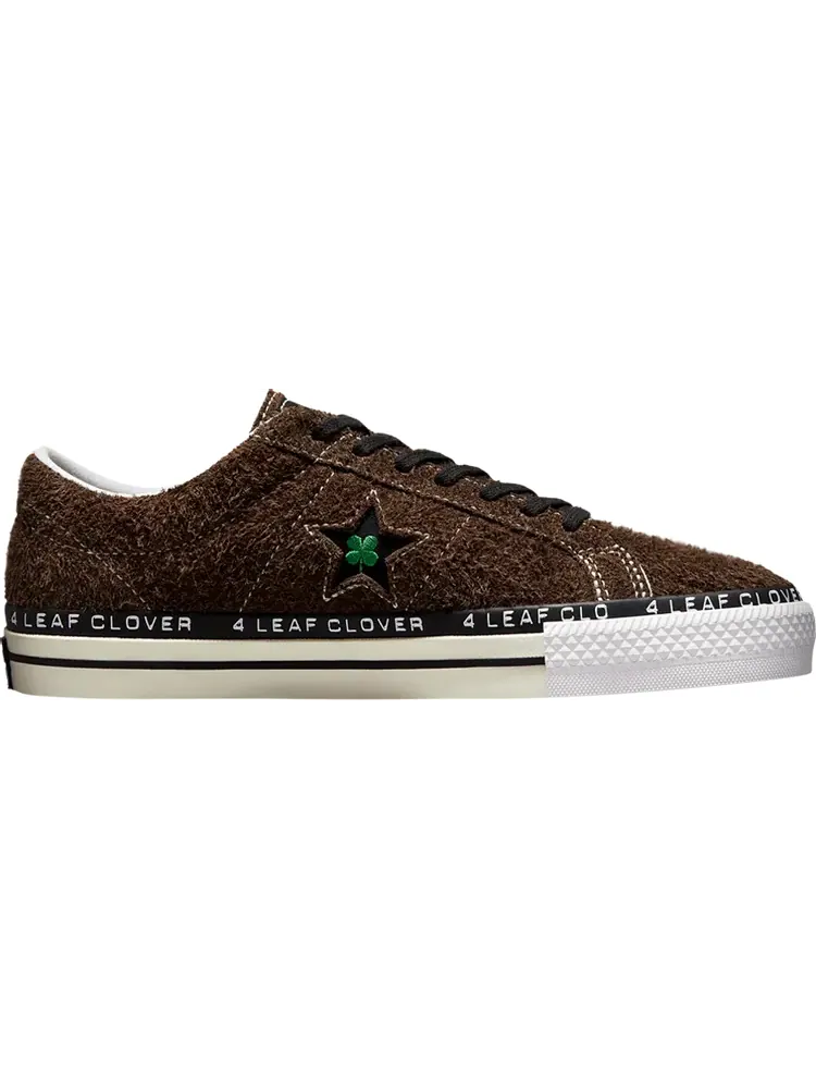 Кроссовки Converse Patta x One Star Pro Low 4 Leaf Clover — изображение 1 из 1, коричневый