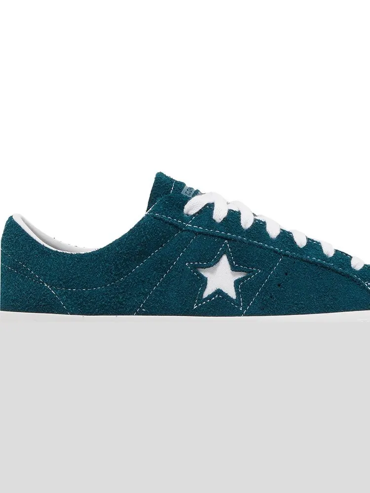 Кроссовки Converse One Star Pro Low Midnight Turquoise — изображение 2 из 8, синий