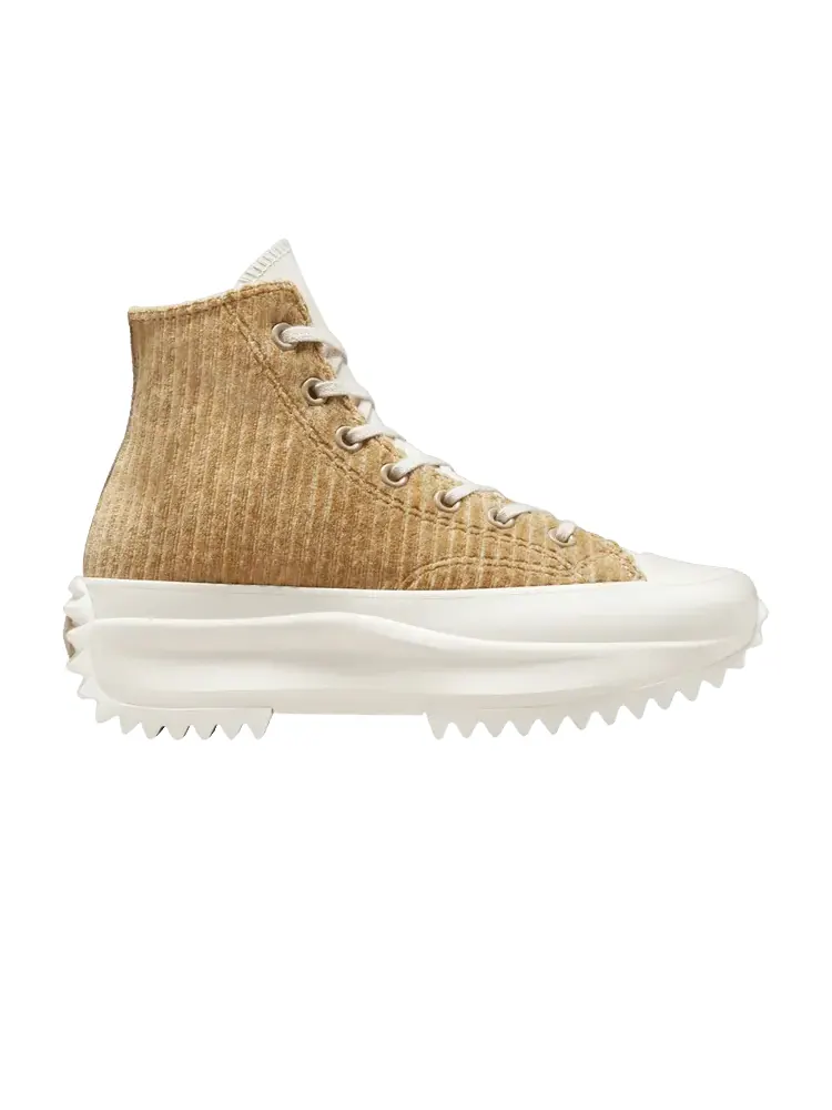Кроссовки Converse Run Star Hike Platform High Striped Knit - Nomad Khaki — изображение 1 из 1, хаки