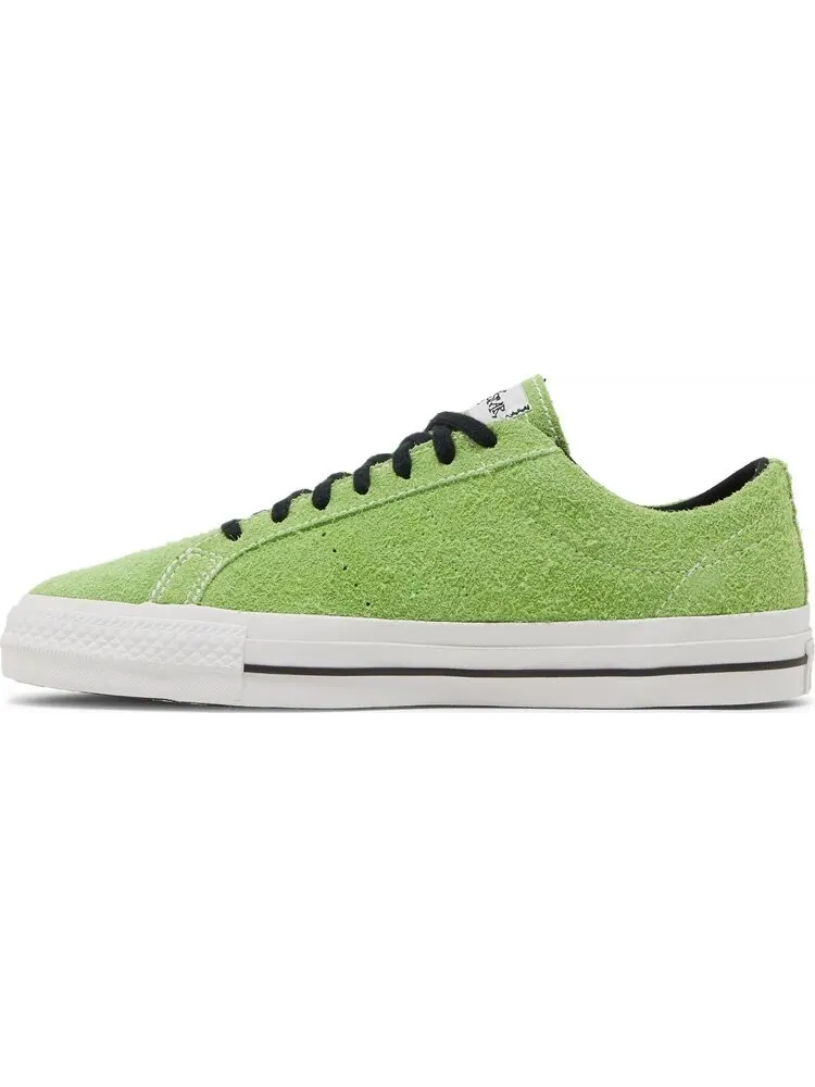 Кроссовки Converse Stussy x One Star Pro Low 8 Ball — изображение 3 из 8, зеленый