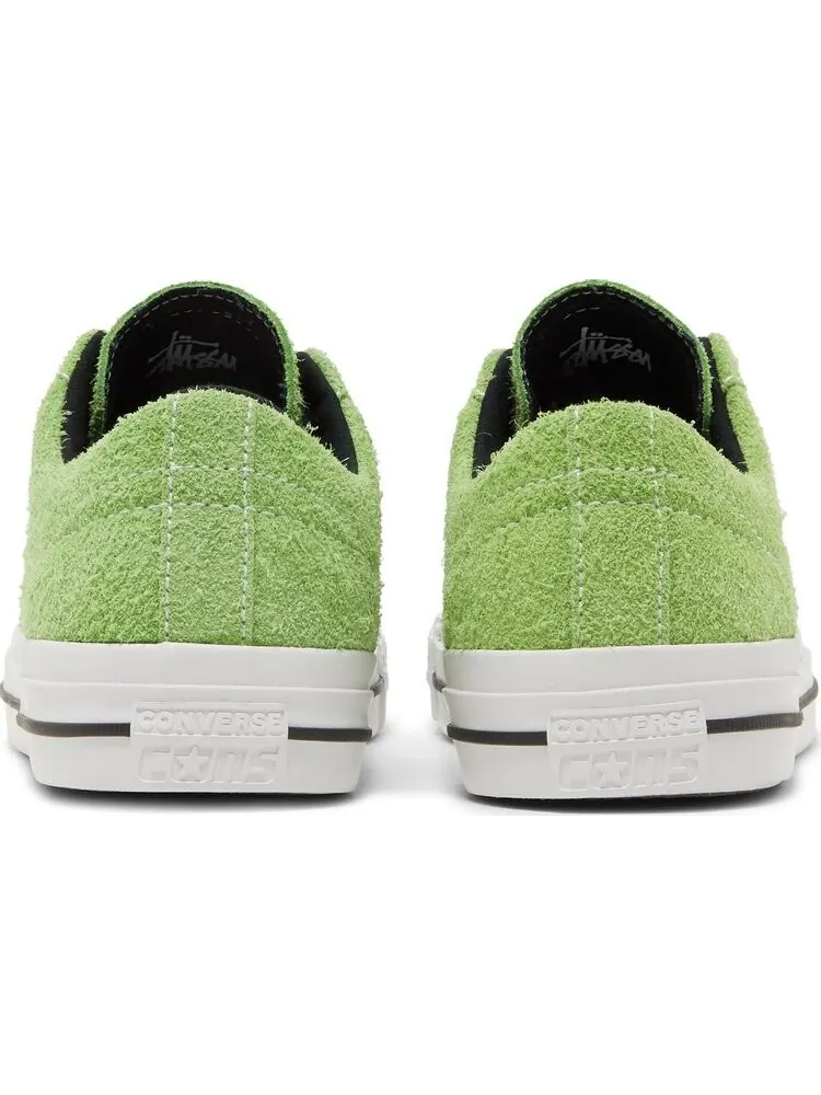 Кроссовки Converse Stussy x One Star Pro Low 8 Ball — изображение 6 из 8, зеленый