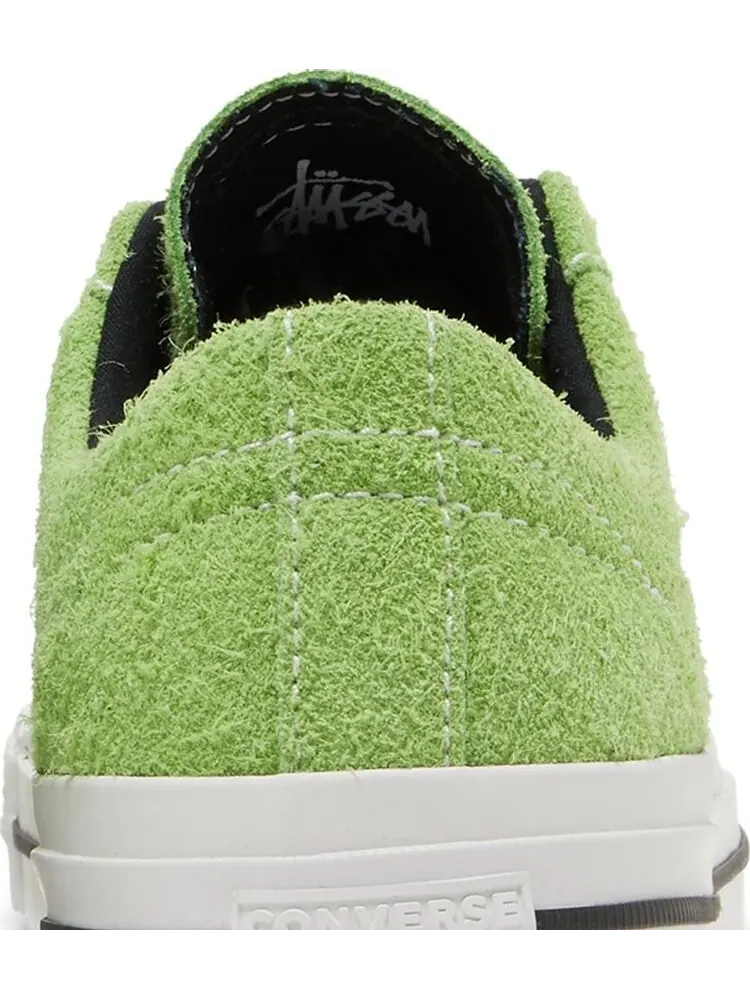 Кроссовки Converse Stussy x One Star Pro Low 8 Ball — изображение 7 из 8, зеленый