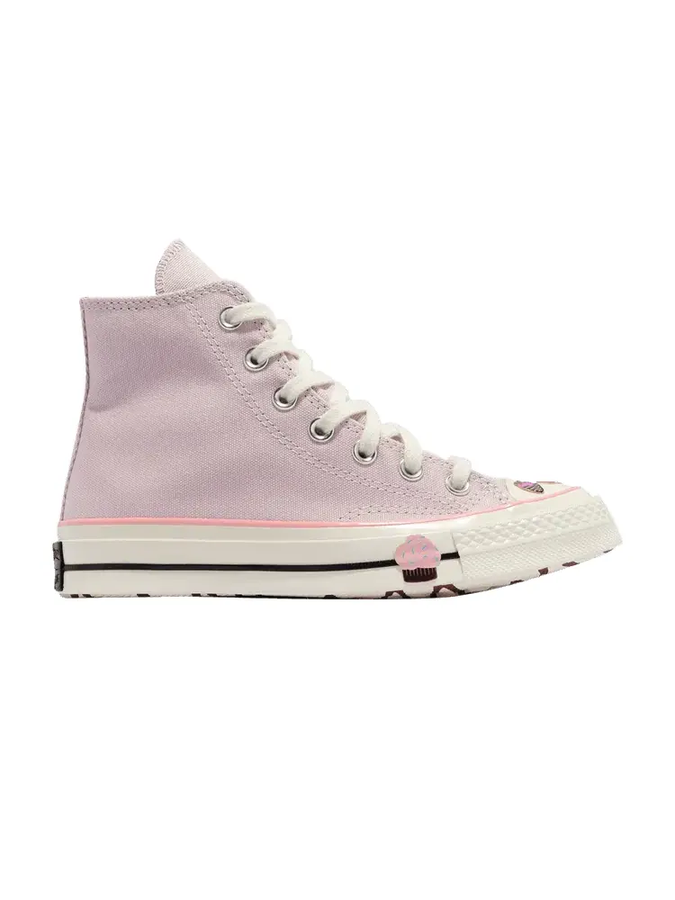 Кроссовки Converse Chuck 70 High 'Dessert - Pink' — изображение 1 из 1, розовый/белый