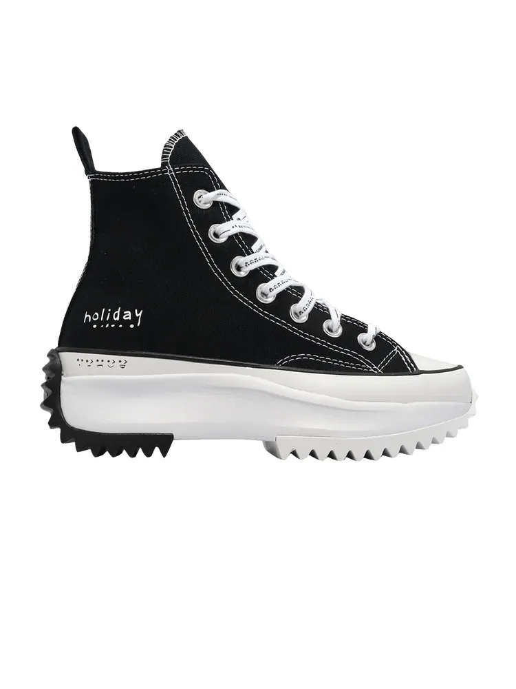 Кроссовки Converse Run Star Hike High 'Holiday' — изображение 1 из 1, черный/белый