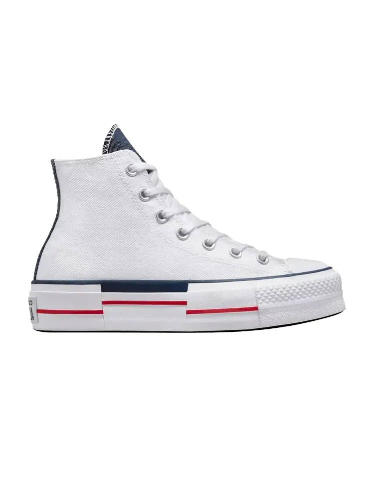 Кроссовки Converse Wmns Chuck Taylor All Star Lift Platform High — изображение 1 из 1, джинсовый синий