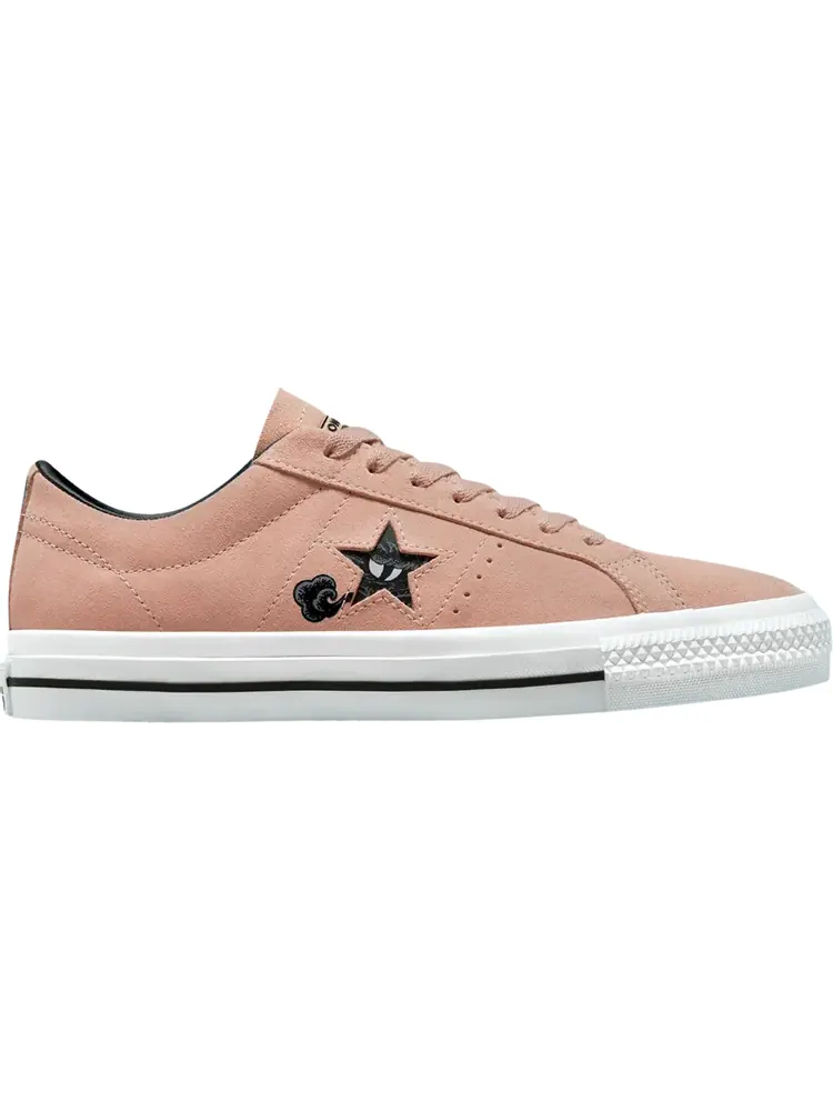 Кроссовки Converse One Star Pro Low Tattoo Art — изображение 1 из 1, розовый