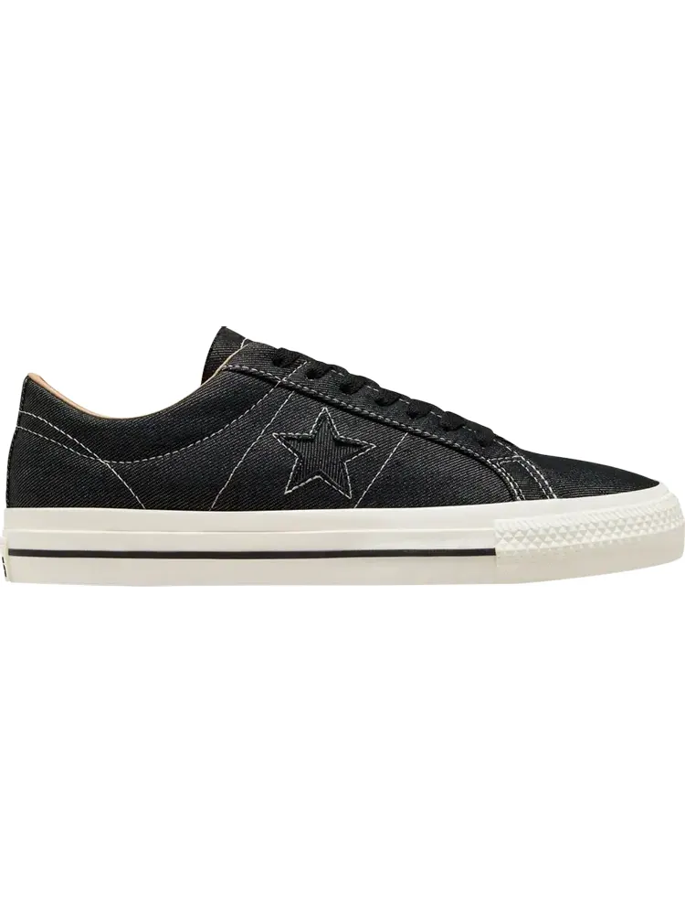 Кеды Converse One Star Pro Low Denim - Black — изображение 1 из 1, черный