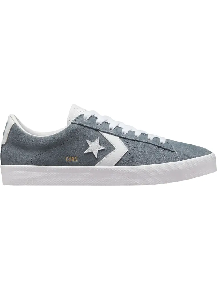 Кеды Converse Pro Leather Vulc Pro Suede Low Lunar Grey — изображение 1 из 1, серый